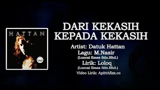 Download HATTAN - Dari Kekasih Kepada Kekasih (Official Lyric Video) MP3