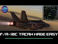 -18C TACAN Made Easy - Full Setup Navigation Landing DCS World Guide