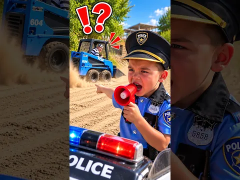 Varas ei odottanut näkevänsä poliisia! Takaa-ajo alkaa! 😱🚓