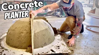 This Saved Me 1200 Making a Large Concrete Planter