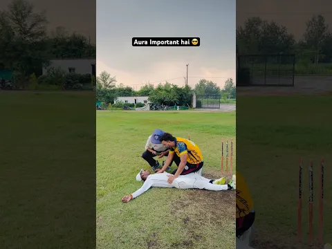 Watch Till End 😂 #cricketwithvishal #shorts