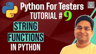 Python for Testers - String Functions in Python