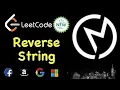 Reverse String list Leetcode problem - 344 in python 2024 Interview preparation Hindi
