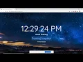 JavaScript Real Time Clock with Dynamic Greeting Practical