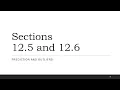 OpenStax Statistics Section 12 5 and 12 6