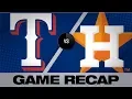 Cole gets 300th K in Astros 100th win Rangers-Astros Game Highlights 19