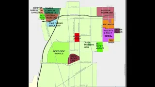 Long Beach Gang Map From a 2010s Report