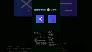 How To Build An Animated Hamburger Menu With Only CSS