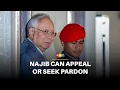 Lagu Najib has option to seek pardon or appeal 1MDB conviction, say lawyers