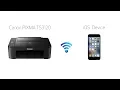 Setting up Your Wireless Canon PIXMA TS3120 - Easy Wireless Connect with an iOS Device