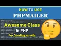 How to send email using php mailer class 2020 phpmailer Fixwebnow