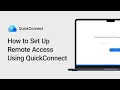 How to Set Up Remote Access Using QuickConnect Synology