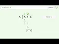 Long Division Problem Step-by-Step Solution