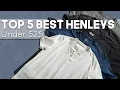 Top 5 Best Henley Shirts Under 25 - According To Reddit MaleFashionAdvice