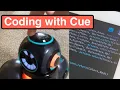 Wonder Workshop Cue Robot Coding in Blockly Javascript Part 1 lessons 1-8