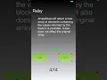 A Sample app using RubyMotion