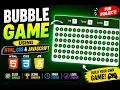 Bubble Game using HTML CSS JavaScript