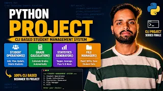 Student Management System in Python Final Project - Python for Data Science Series