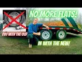 How To Convert Dayton Style Mobile Home Wheels to Stud Pilot Trailer Wheels