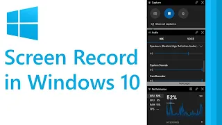 How to record screen with Windows 10 FREE