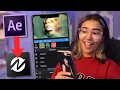 after effects editor tries node for the FIRST TIME
