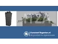 Download Lagu Regenton Itza 300 liter met plantzone | Kunststof regenton.nl
