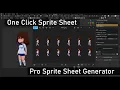 One Click Sprite Sheet Pro Sprite Sheet Generator Blender Addon
