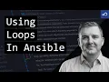 Looping Over a Dictionary Map in Ansible