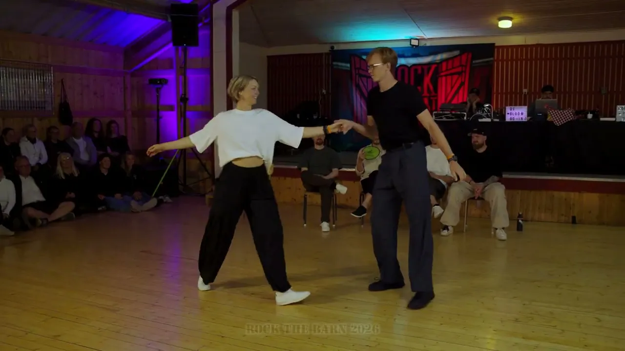 Jesper Petersson & Viktoria Burman - 5th place Advanced Jack&Jill Finals - Rock The Barn 2026