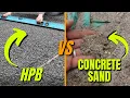 HPB vs Concrete Sand for Pavers Bedding Layer Comparison