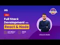 Full Stack Development with React Node Utkarsh Malik Geeks Summer Carnival GeeksforGeeks
