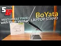 Boyata Laptop Stand Multi-Angle Stand with Heat-Vent