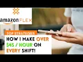 AMAZON FLEX STRATEGIES TO MAKE OVER 45 PER HOUR EVERY SHIFT