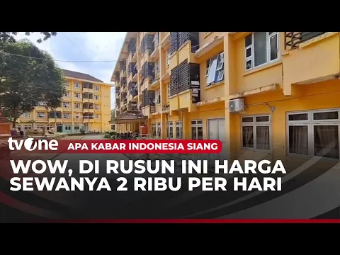 VIRAL! Rusunawa Berfasilitas Lengkap Bertarif Dua Ribu Rupiah Sehari di Sumut