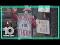 Pinellas County teachers staff union leaders rally for fair pay among veteran educators