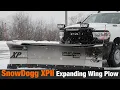 SnowDogg XPII Expanding Wing Plow - Extends from 8 to 10 Feet While Maintaining Scoop Position