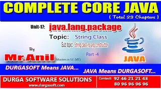 Core Java - java lang package