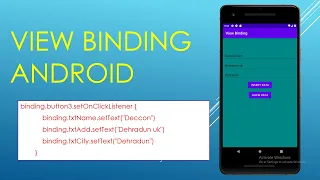 Android View Binding Tutorial