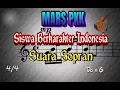 Download Lagu Notasi dan Lagu Mars PKK Siswa Berkarakter Indonesia Suara Sopran