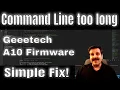 Command Line is too Long Error in Visual Studio Code Quick Fix