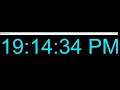 how to create a digital clock using python