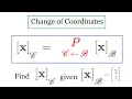 Change of coordinates