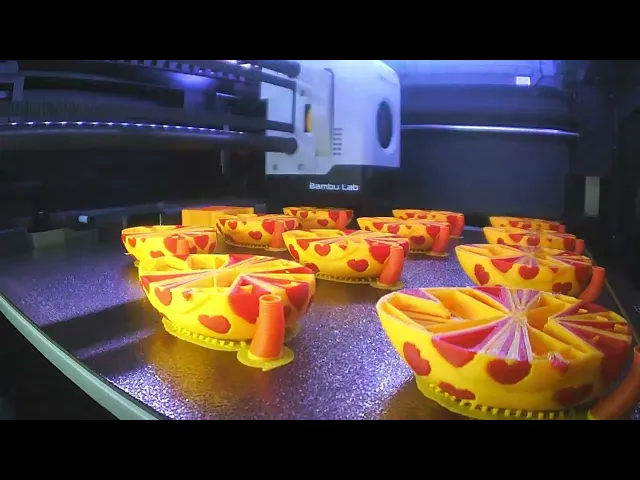 Valentine's Duck with lots of heart video thumbnail