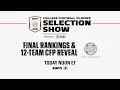 College Football Playoff Selection Show Sunday December 7