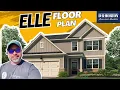 Savannah GA New Construction Homes Check Out The Staged Elle Floor Plan By DR Horton