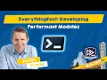 EverythingFast Developing Performant Modules - Justin Grote