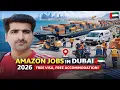 Dubai Amazon Jobs 2026 Free Visa Direct Employment in Amazon high Salary