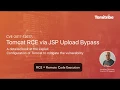 CVE-2017-12617 Tomcat RCE via JSP Upload Bypass
