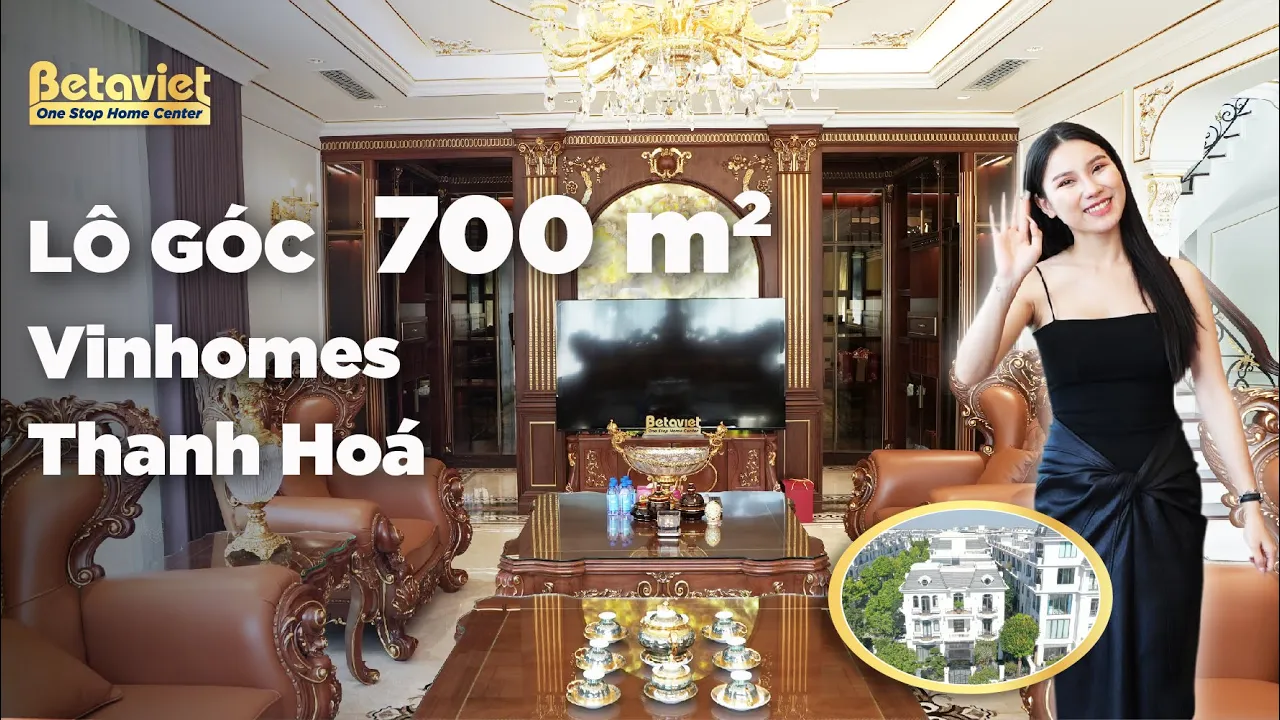 Mẫu nội thất biệt thự 700m2 dát vàng trong mơ KĐT Vinhomes Star City