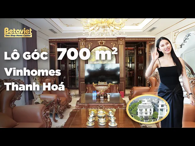 Mẫu nội thất biệt thự 700m2 dát vàng trong mơ KĐT Vinhomes Star City